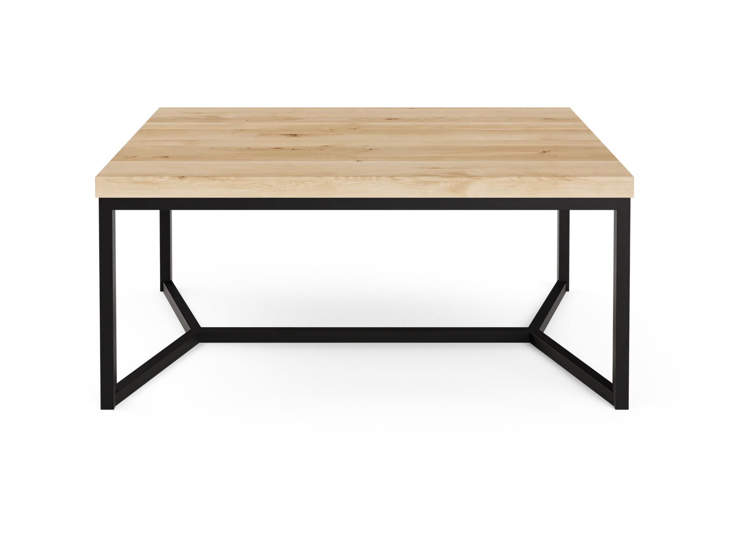 NOR Wood & Steel Coffee Table  1000x600x450 Oak