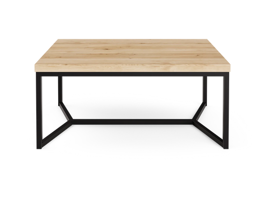 NOR Wood & Steel Coffee Table  1000x600x450 Oak